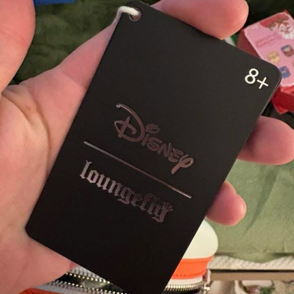 Disney Loungefly Black Logo Hang Tag - Picture 2 of 2